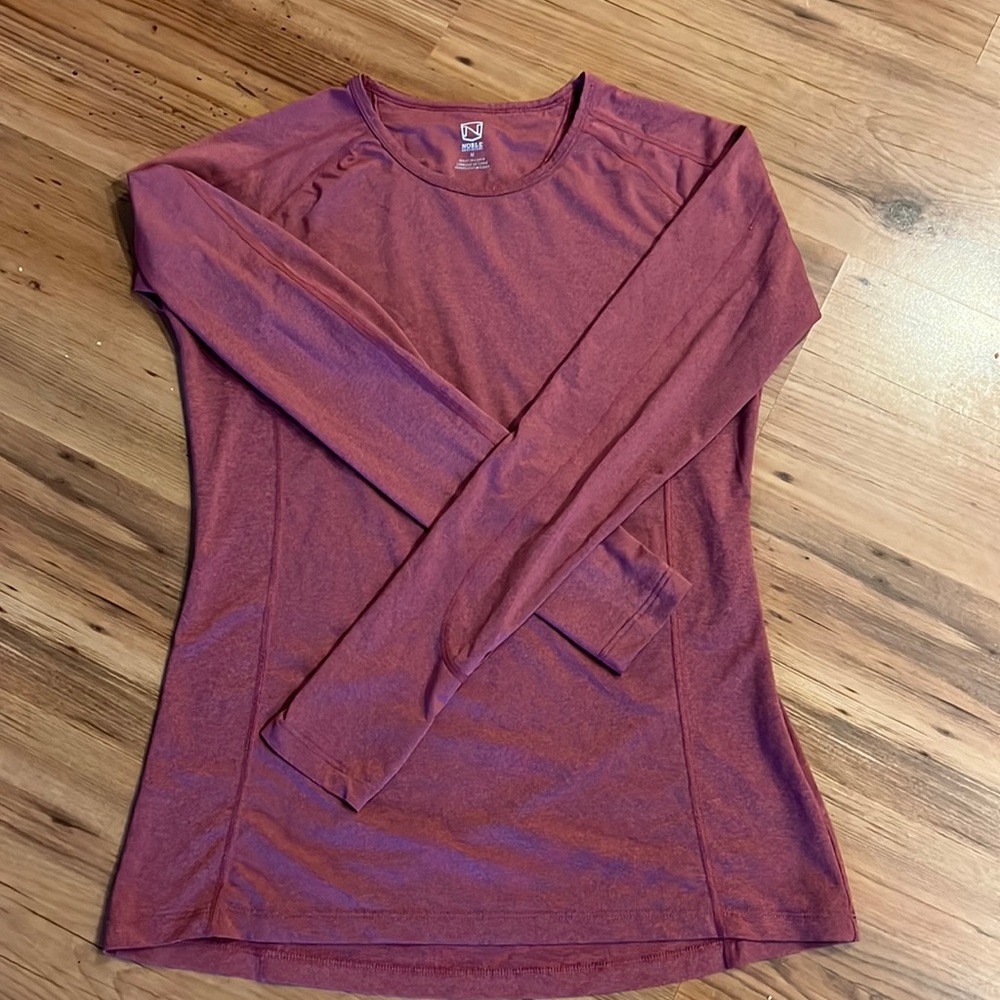 SOLD - NOBLE OUTFITTERS NOBLE EQUESTRIAN long sleeve shirt - size M